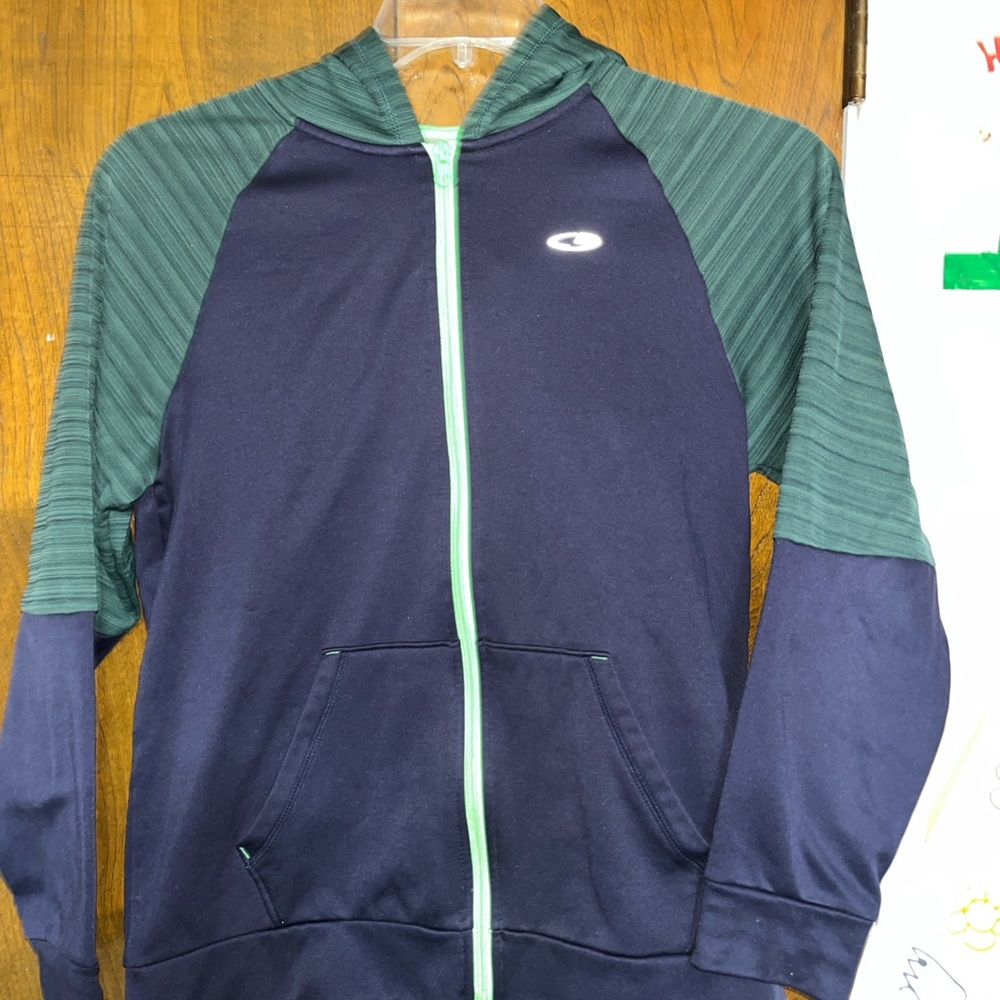 Boy’s Navy and Green Sweater